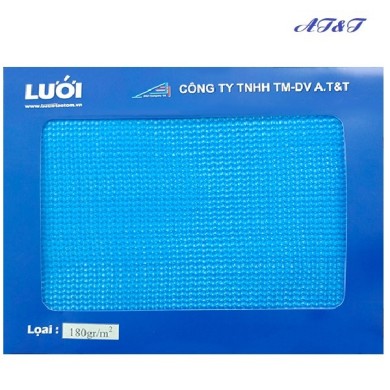 Lưới lan màu xanh dương 180gr Hàn Quốc Lưới lan màu xanh dương 180gr Hàn Quốc